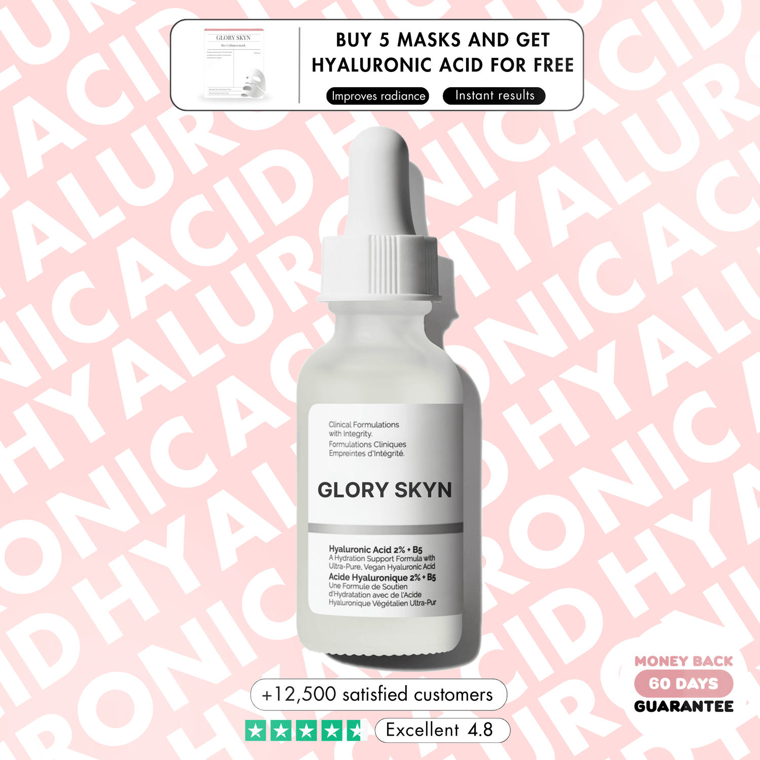 GLORY SKYN - ACID HYALURONIC